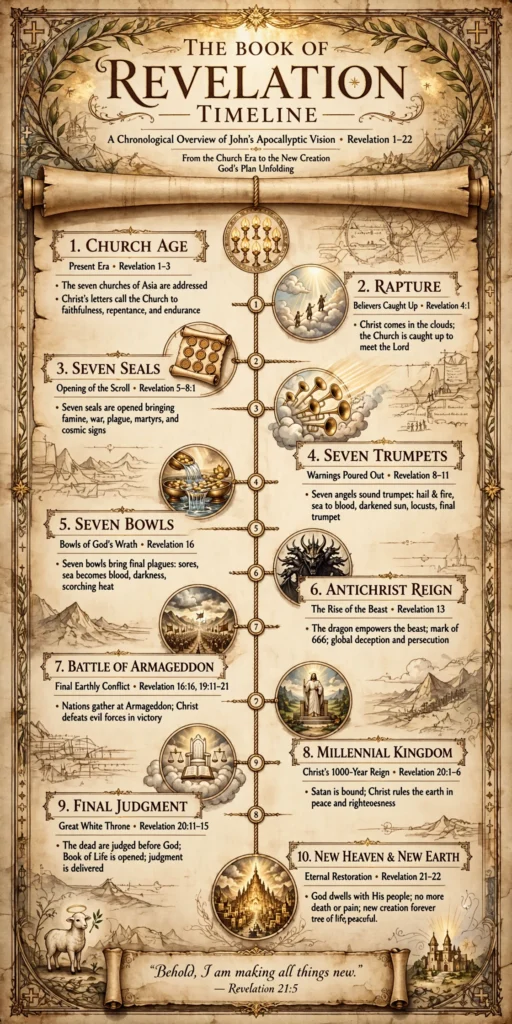 revelation timeline, book of revelation timeline, book of revelation explained, unraveling the mysteries of the book of revelation