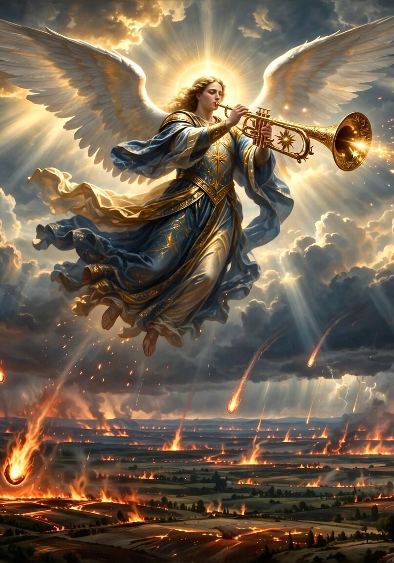seven trumpets in revelation, 7 trumpets in revelation, what are seven trumpets in revelation, book of revelation explained
